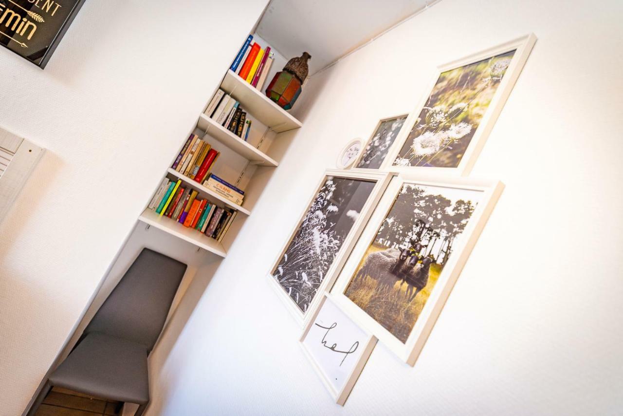 DUPLEX dans CENTRE VILLE (GARE;PARKING;WIFI) Troyes Exterior foto